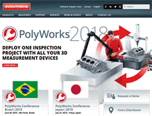 Tablet Screenshot of innovmetric.com